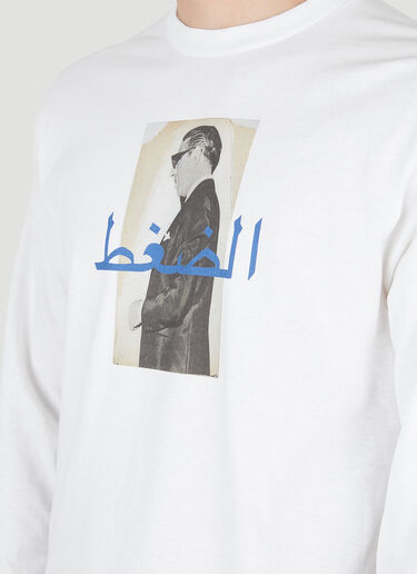 Pressure Onassis Long Sleeve T-Shirt White prs0150005