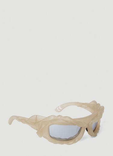Ottolinger Sculpted Sunglasses Beige ott0150012