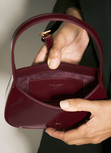 Saint Laurent Mini Le 5 à 7 Shoulder Bag Burgundy sla0258015