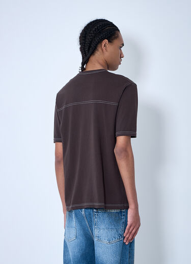 Noah Football T-Shirt Brown noa0160004