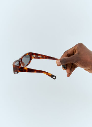 Jacquemus Les Lunettes Pilota Sunglasses Black jas0158002