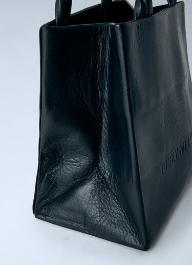Issey Miyake Paper Handbag Black ism0265010