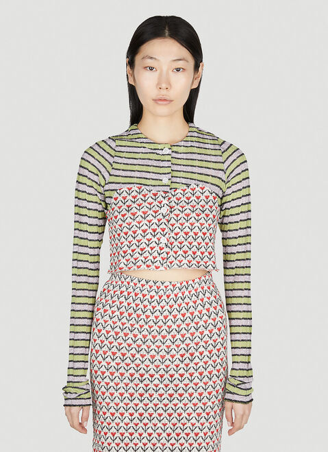 Reward If Found Contrast Cardigan Multicolour rif0251010