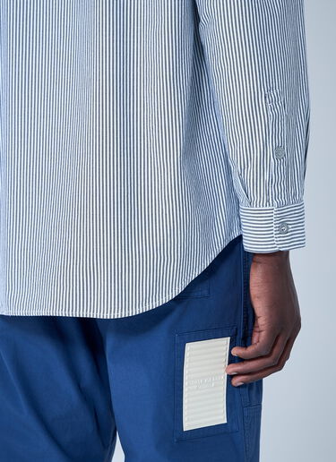 Stone Island Marina Striped Shirt Blue sto0160002
