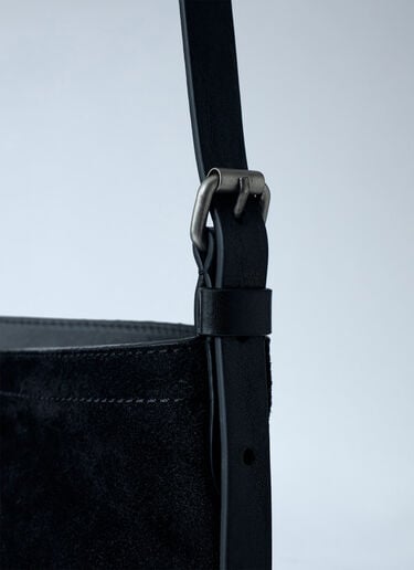 Suede Shoulder Bag Dries Van Noten Suede Shoulder Bag Black dvn0162032