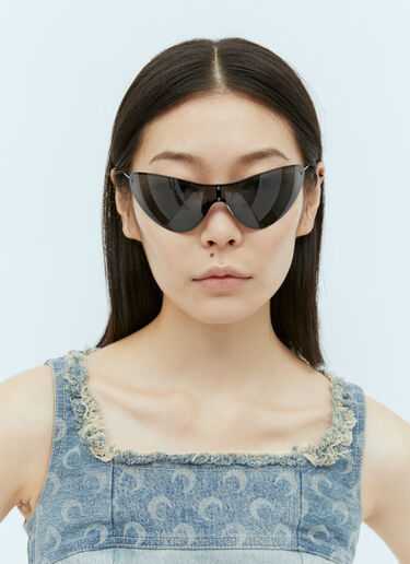 Acne Studios 金属框太阳镜 黑色 cns0354003