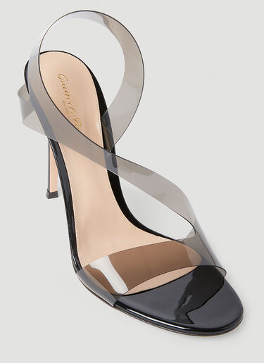 Gianvito Rossi 메트로폴리스 하이힐 샌들 블랙 gia0252009