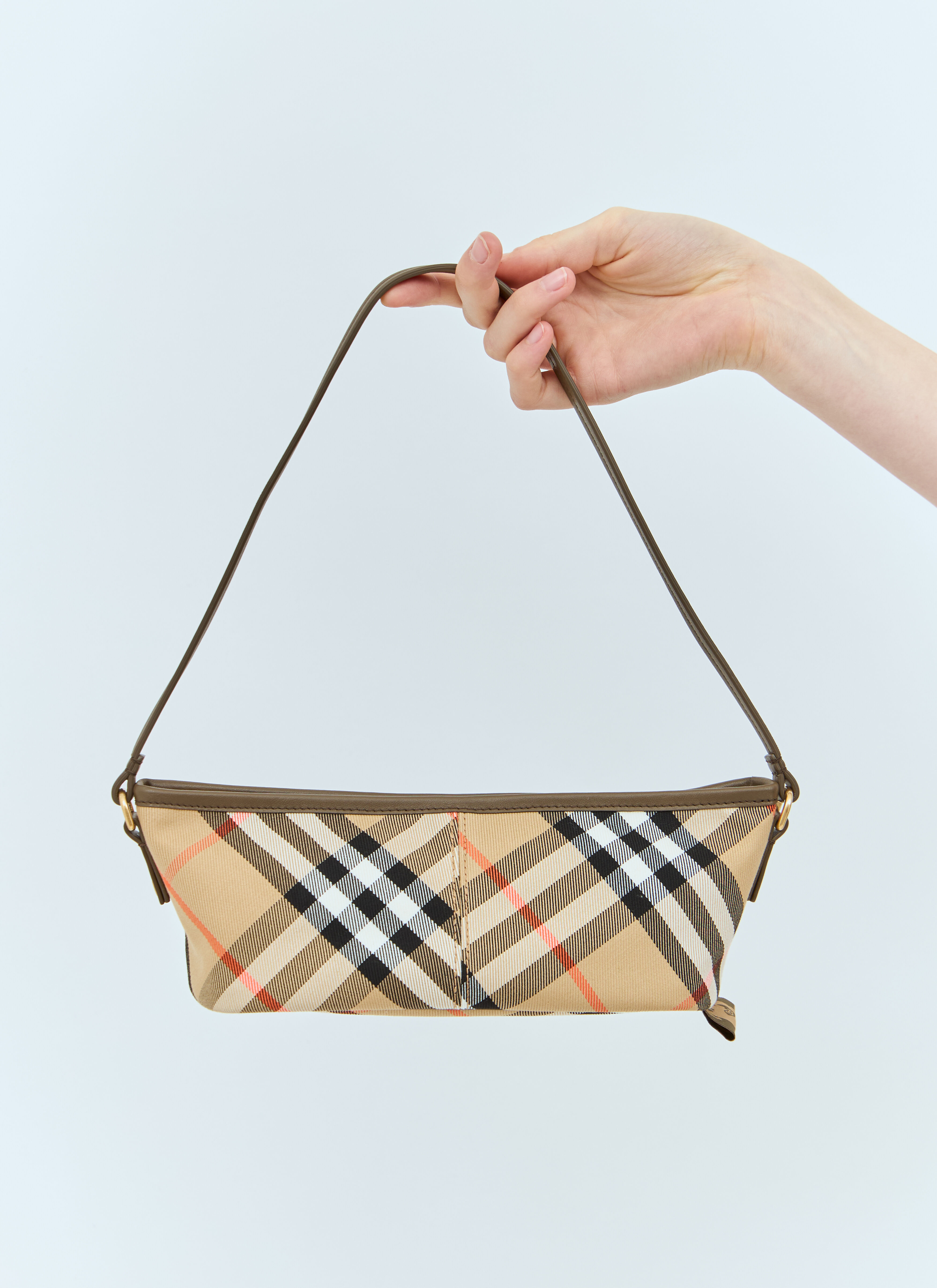 Burberry Women s Check Mini Shoulder Bag in Beige LN CC