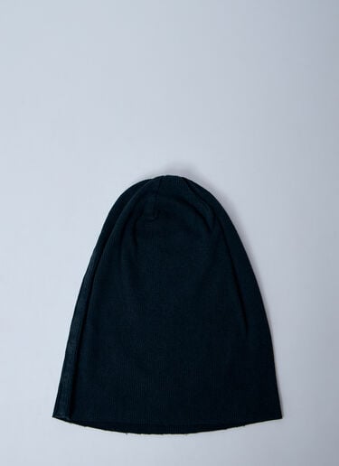 GREG ROSS Rib Beanie Hat Black grr0160005
