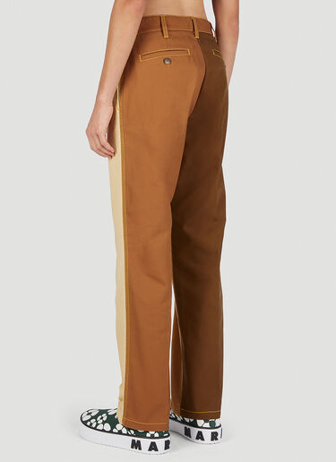 Marni x Carhartt Colour Block Panel Pants Brown mca0250013