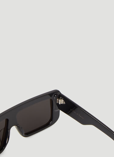 Rick Owens Rectangular Sunglasses  Black ric0245049