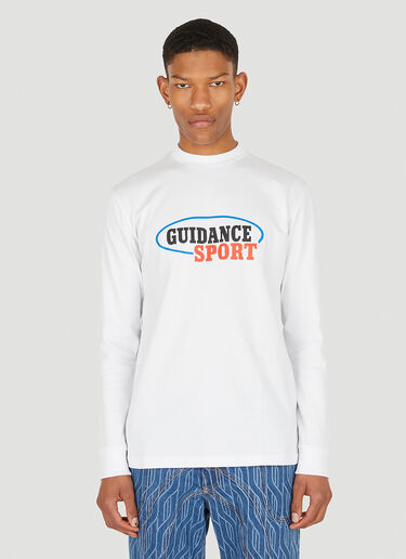 Lack of Guidance Guidance Sport Long Sleeve T-Shirt White log0148011