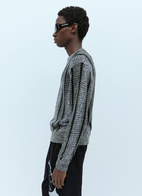 Stüssy Knit Stripe Sweater Black sts0152029