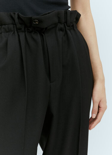 Tailored Wool Pants Gucci Tailored Wool Pants Black guc0255039