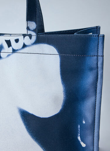 Acne Studios Trompe-L'Oeil Tote Bag Blue acn0364006