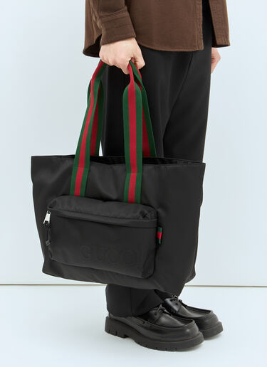 Gucci Nylon Tote Bag Black guc0158028