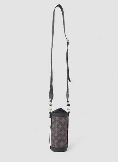 Vivienne Westwood Re-Jacquard Orborama Water Bottle Holder Grey vvw0150020