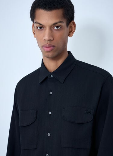 Massimo Osti Studio Pocket Overshirt Black mao0164014