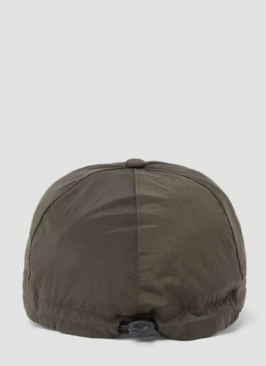 Stone Island Logo Embroidery Baseball Cap Olive sto0154093