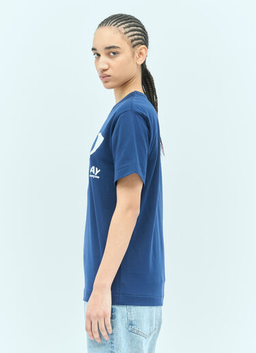 Comme Des Garçons PLAY Eyes T-Shirt Blue cpl0355016