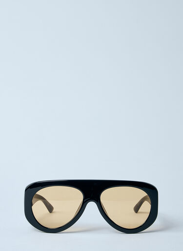 Bottega Veneta Aviator Sunglasses Yellow bos0359005