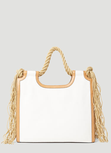 Marni x No Vacancy 마르셀 토트백 화이트 mvy0253016