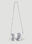 Acne Studios Distortion Micro Crossbody Bag Dark Grey acn0152002