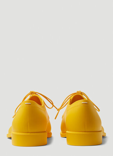 Maison Margiela Lace Up Tabi Shoes Yellow mla0247027