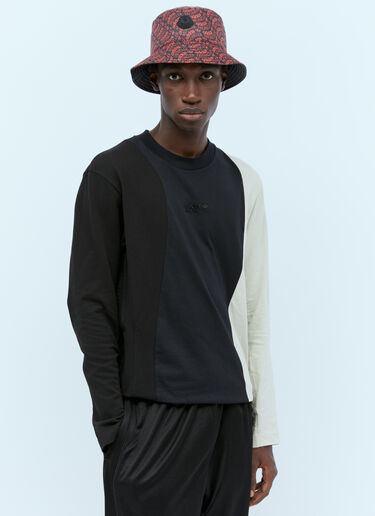Moncler x adidas Originals ロゴプリントバケットハット レッド mad0354011