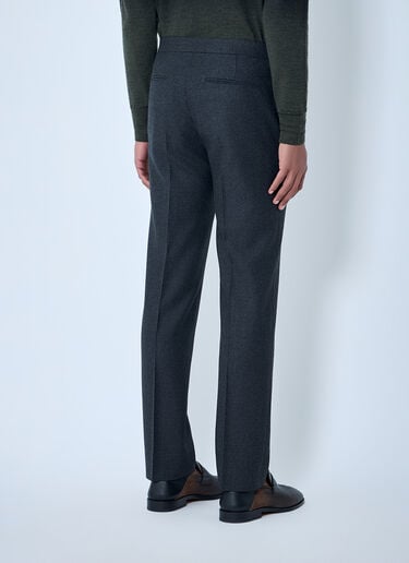 Maison Margiela Drawstring Wool Pants Black mla0164006