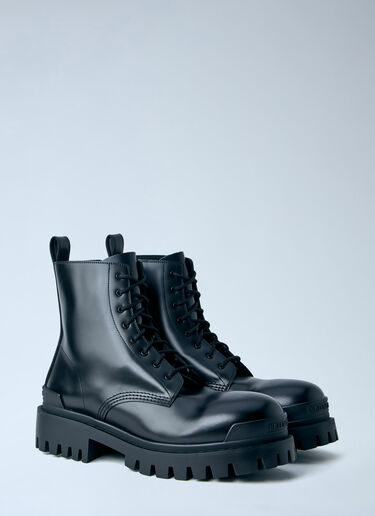 Balenciaga Combat Strike Boots Black bal0163021