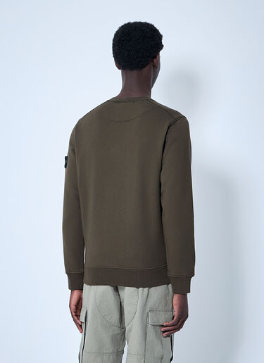 Stone Island 徽标图案运动衫  绿色 sto0160048