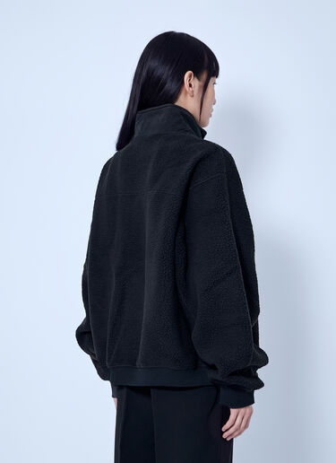 LN-CC® - Entire Studios: System Half Zip Fleece - Black Entire Studios System Half Zip Fleece Black ent0366003