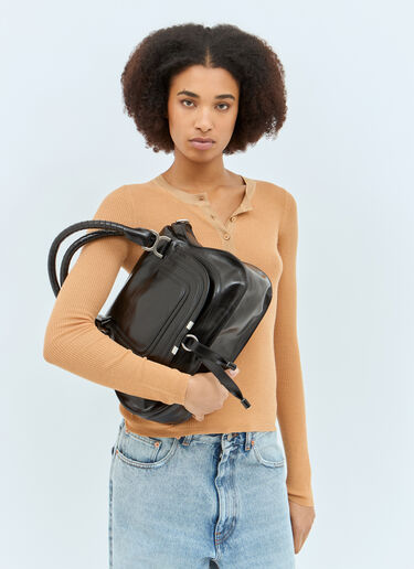 Chloé 中号 Marcie 单肩包  黑色 chl0257024
