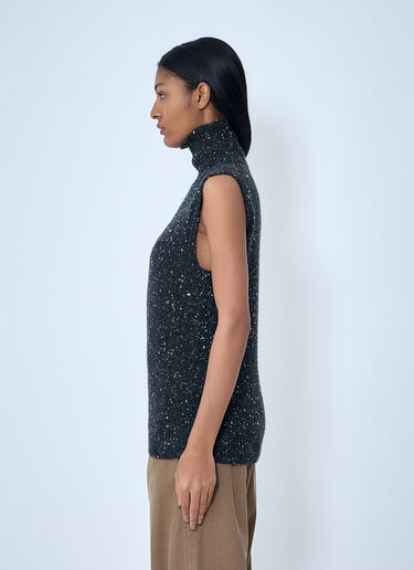 The Row Merlias Top Black row0263011