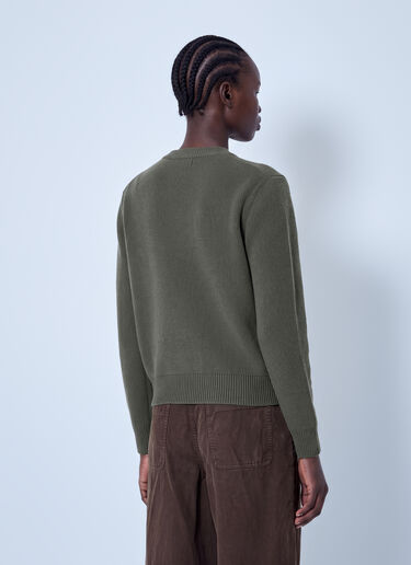 LN-CC® - Moncler: Wool & Cashmere Padded Zip-Up Cardigan - Dark Green Moncler Wool & Cashmere Padded Zip-Up Cardigan Dark Green mon0266042