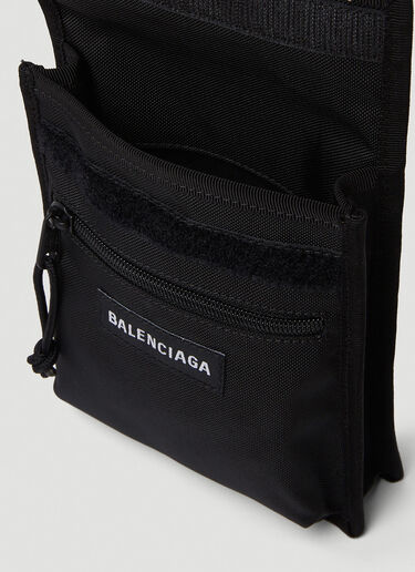 Balenciaga エクスプローラーポーチ クロスボディバッグ ブラック bal0145033