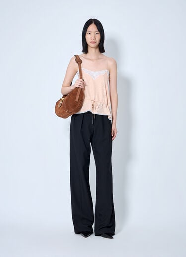 LN-CC® - Chloé: Lace Trim Camisole Top - Pale Pink Chloé Lace Trim Camisole Top Pale Pink chl0264022