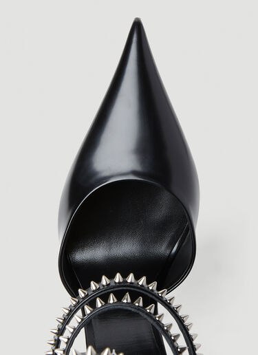 Spiked Pin Point High Heels Versace Spiked Pin Point High Heels Black vrs0251049