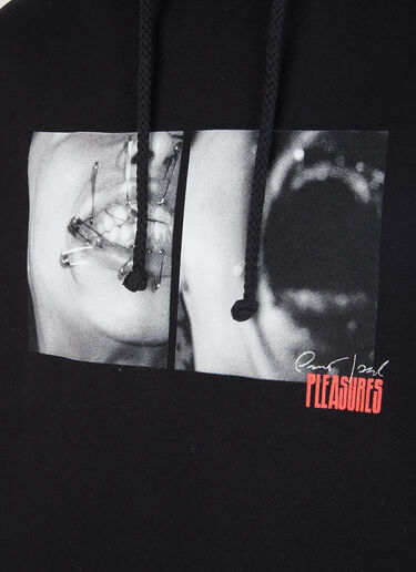 Pleasures Kinky Hooded Sweatshirt Black pls0145014