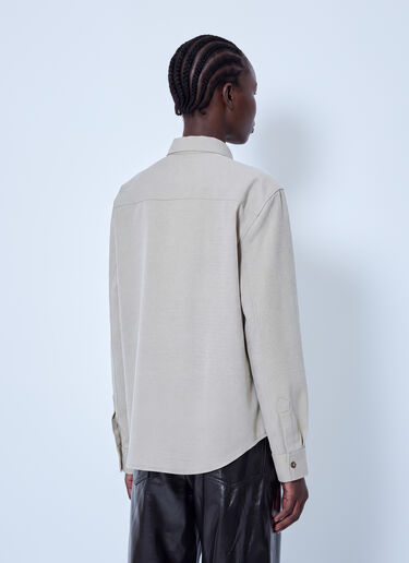 LN-CC® - RÓHE: Relaxed Shirt - Beige RÓHE Relaxed Shirt Beige roe0266013