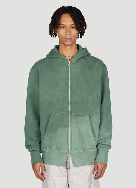 NOTSONORMAL Splashed Hooded Sweatshirt Yellow nsm0348025