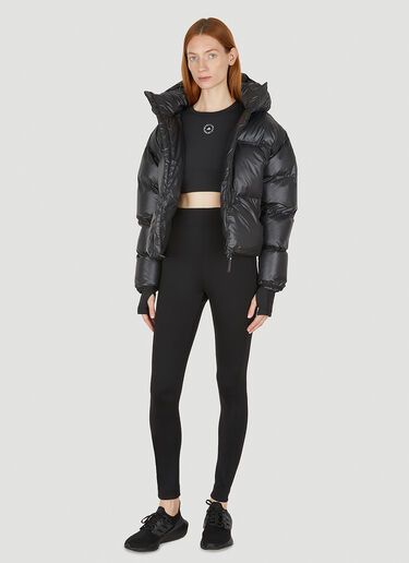 adidas by Stella McCartney Quilted Puffer Jacket Black asm0248001