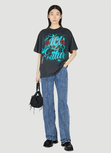 Aries x Juicy Couture Juicy Loaded T-Shirt Black ajy0352010
