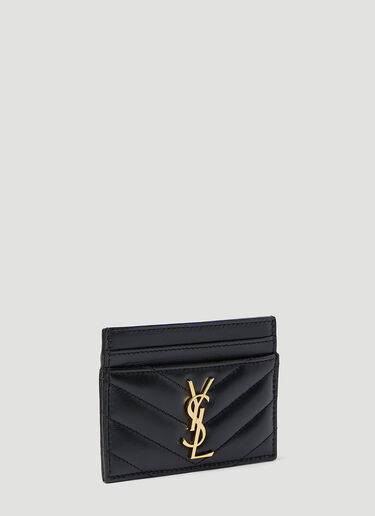 Cassandre Matelassé Cardholder Saint Laurent Cassandre Matelassé Cardholder Black sla0253117