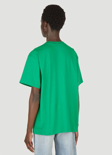 Gucci Logo Motif T-Shirt Green guc0150119