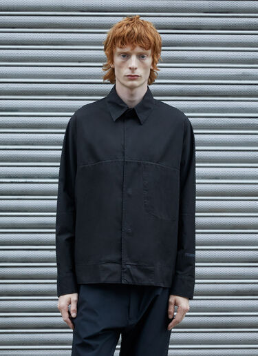 Massimo Osti Studio 徽标衬衫  黑色 mao0158044