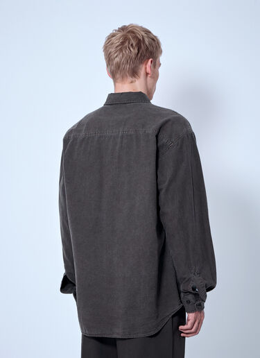 LN-CC® - The Row: Sadel Shirt - Grey The Row Sadel Shirt Grey row0166006
