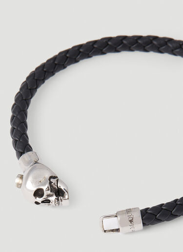 Alexander McQueen Skull Bracelet Black amq0152037