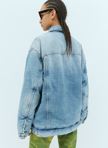 Acne Studios Oversized Padded Denim Jacket Blue acn0353002